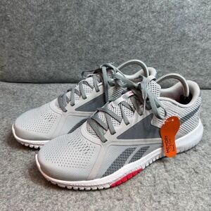 Reebok Flexagon Force 2.0 Womens Grey White Training Shoes Memory Tech Size 10